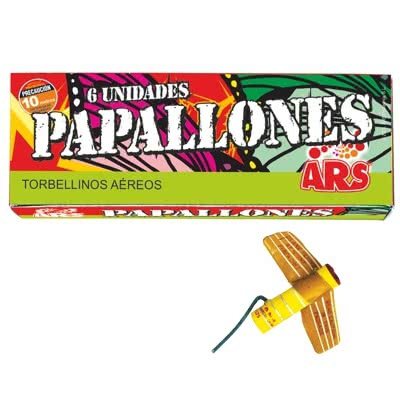 Papallones 6uds