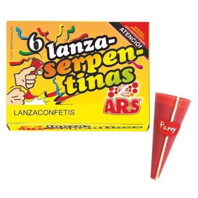 Lanzaserpentinas 6uds