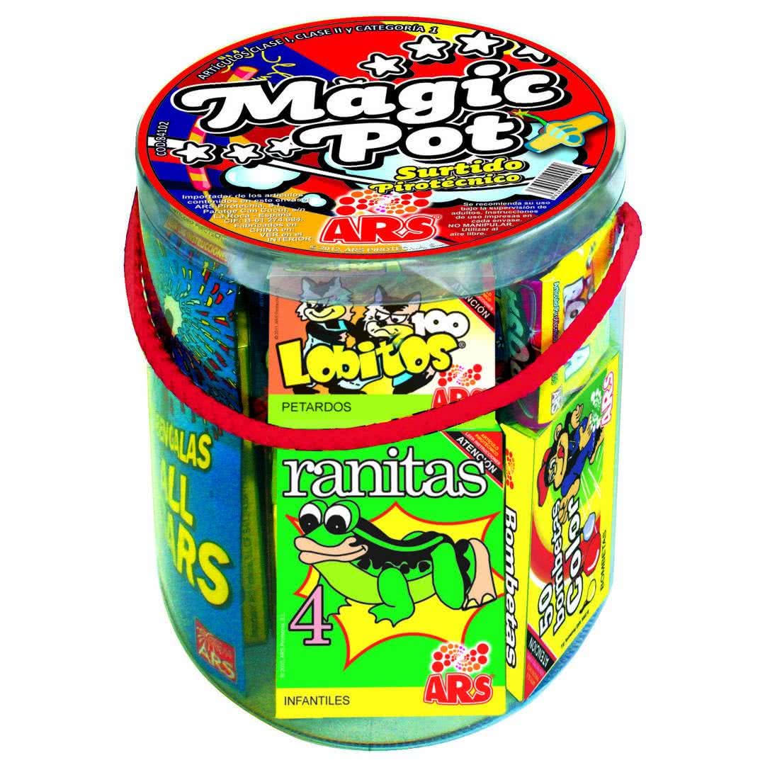 Lot Magic-Pot (18uds + 2 Metxes)