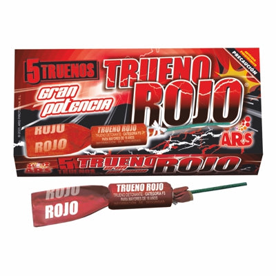Trueno Rojo 5uds