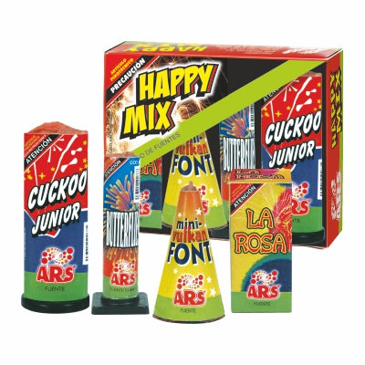 4 Fonts Happy Mix