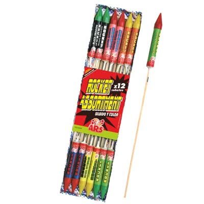 Rocket Assortment 12uds