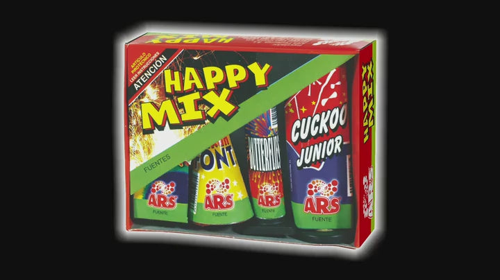 4 Fonts Happy Mix