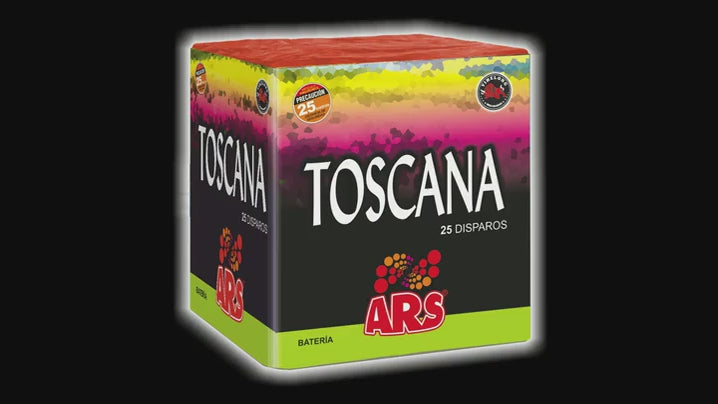 Batería Toscana 25 Dispars 35'' Ø30mm
