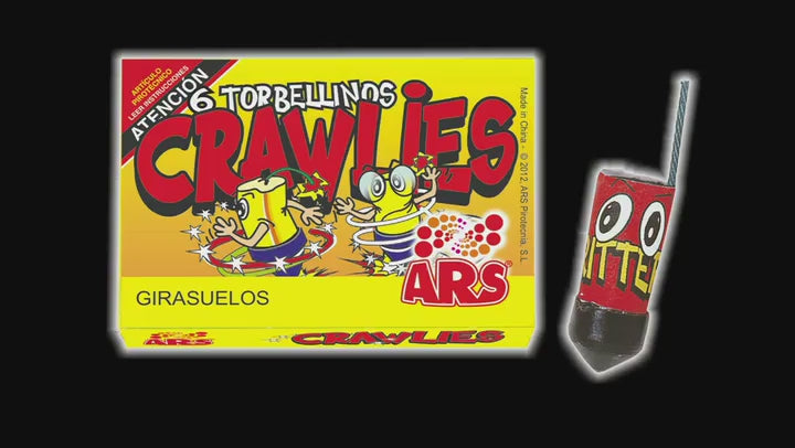 Crawlies Girasols 6uds